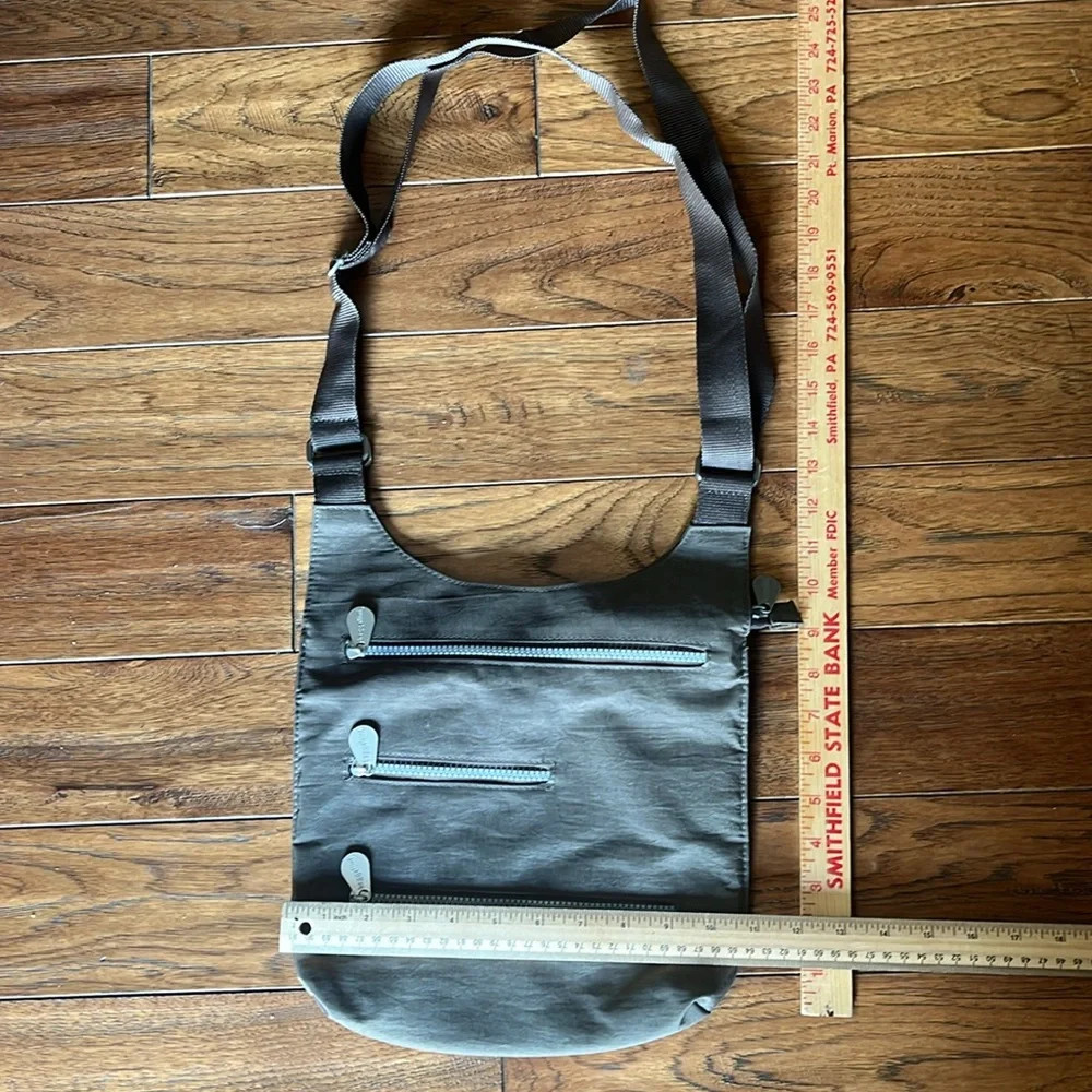 Baggallini Charcoal Messenger Bag